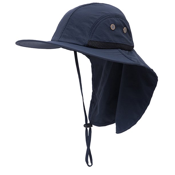 Sombrero de sol para hombre al aire libre con protección UPF 50+ Sombrero  de safari Sombrero de cubo de ala ancha con gorra para el cuello para  papá Adepaton BST3008063-2