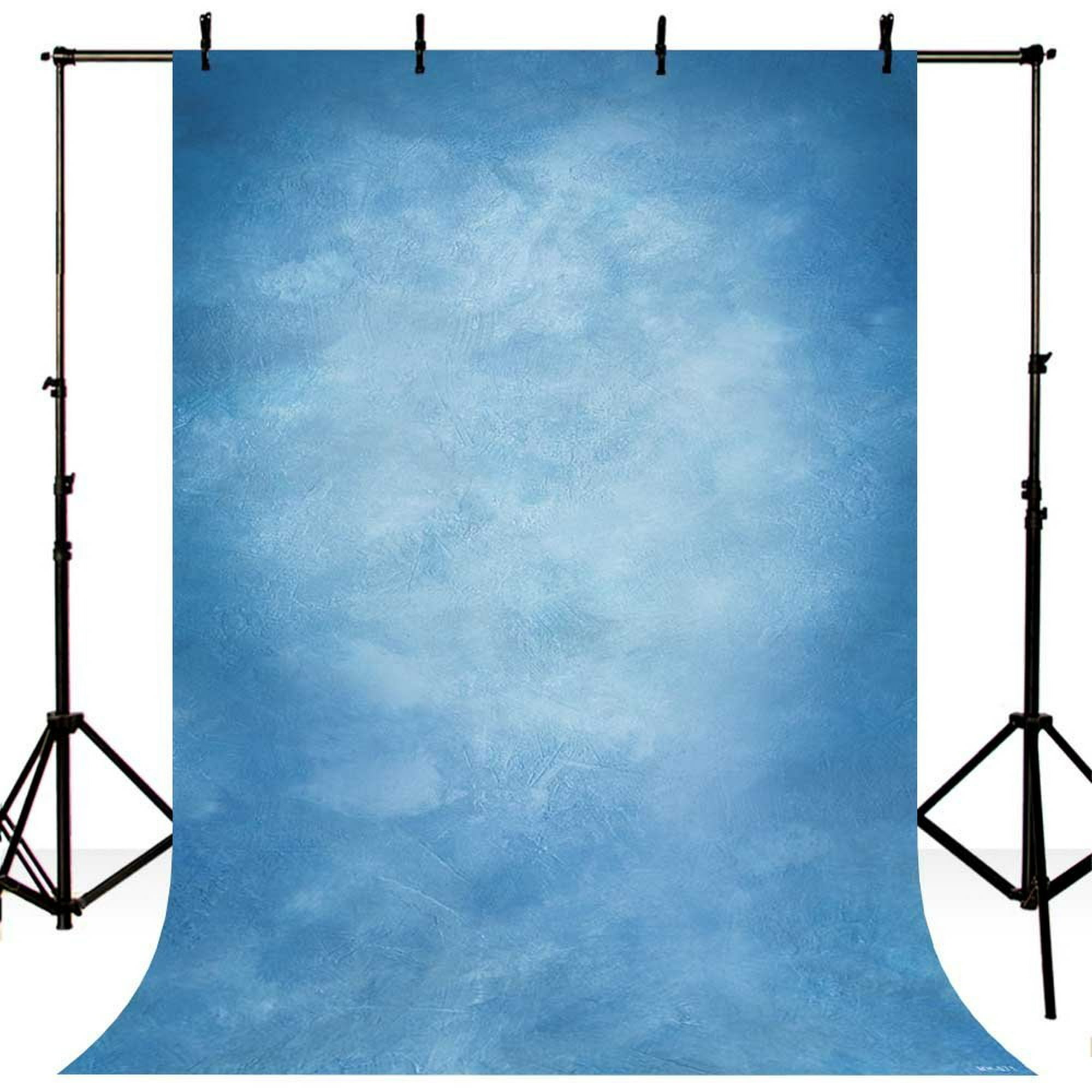 ABPHQTO Fotografía de color sólido 150x220cm Fondo de foto Fondo  profesional azul para estudio fotográfico