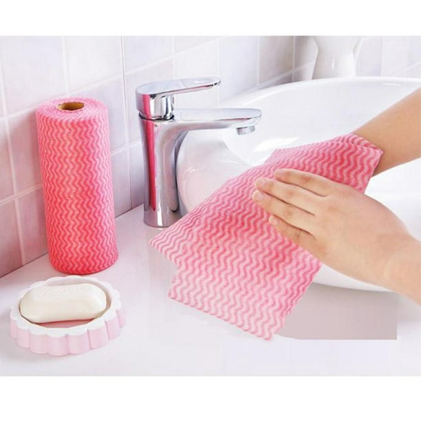  Healifty 4 unids algodón toallas de ducha absorbente de agua  plato de lavado toalla para baño cocina toallas de mano paños 29.5x13.8 in  : Hogar y Cocina