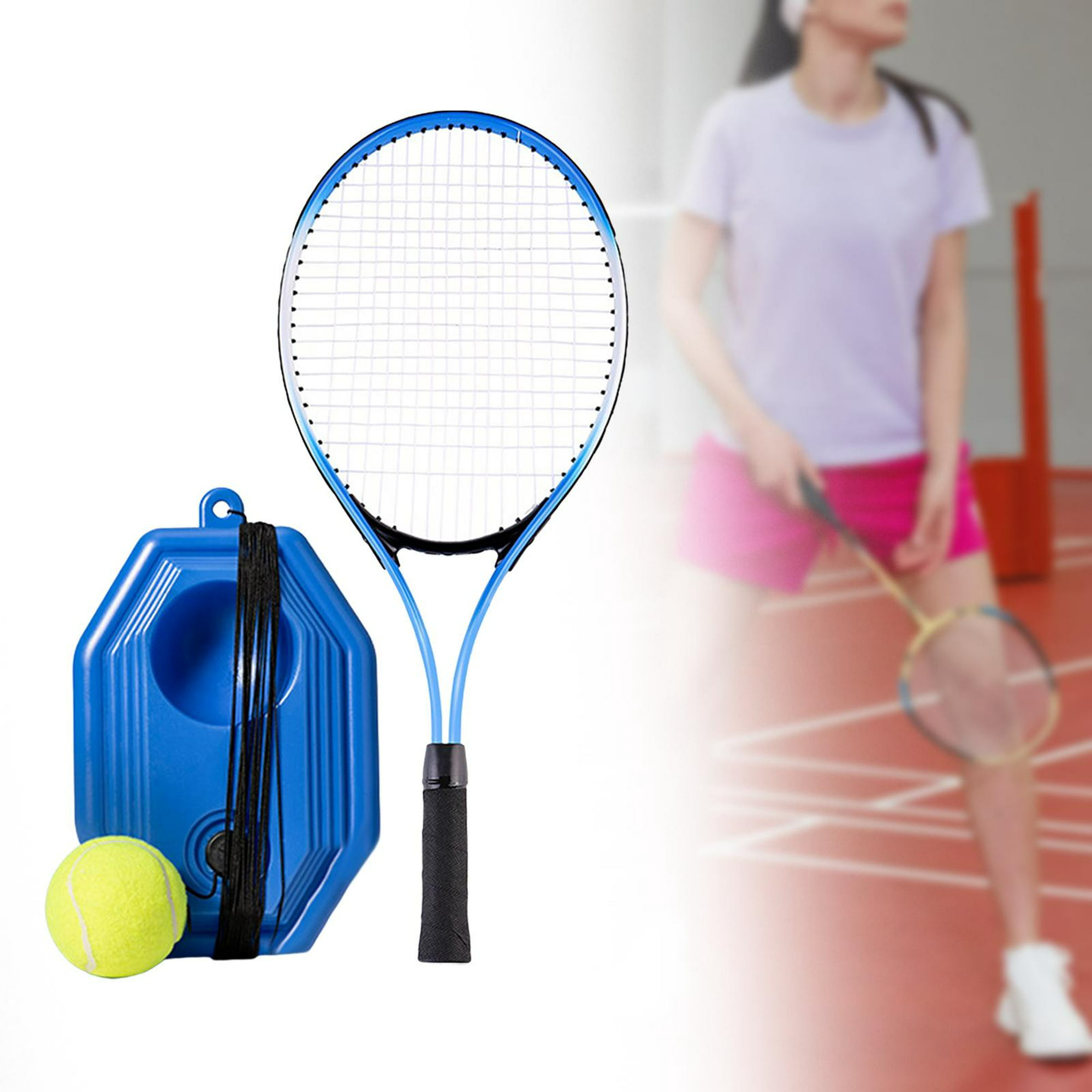 Raqueta de tenis de auto-práctica para un solo , portátil, profesionales,  ejercicio de tenis Adulto Sharpla Raqueta de tenis