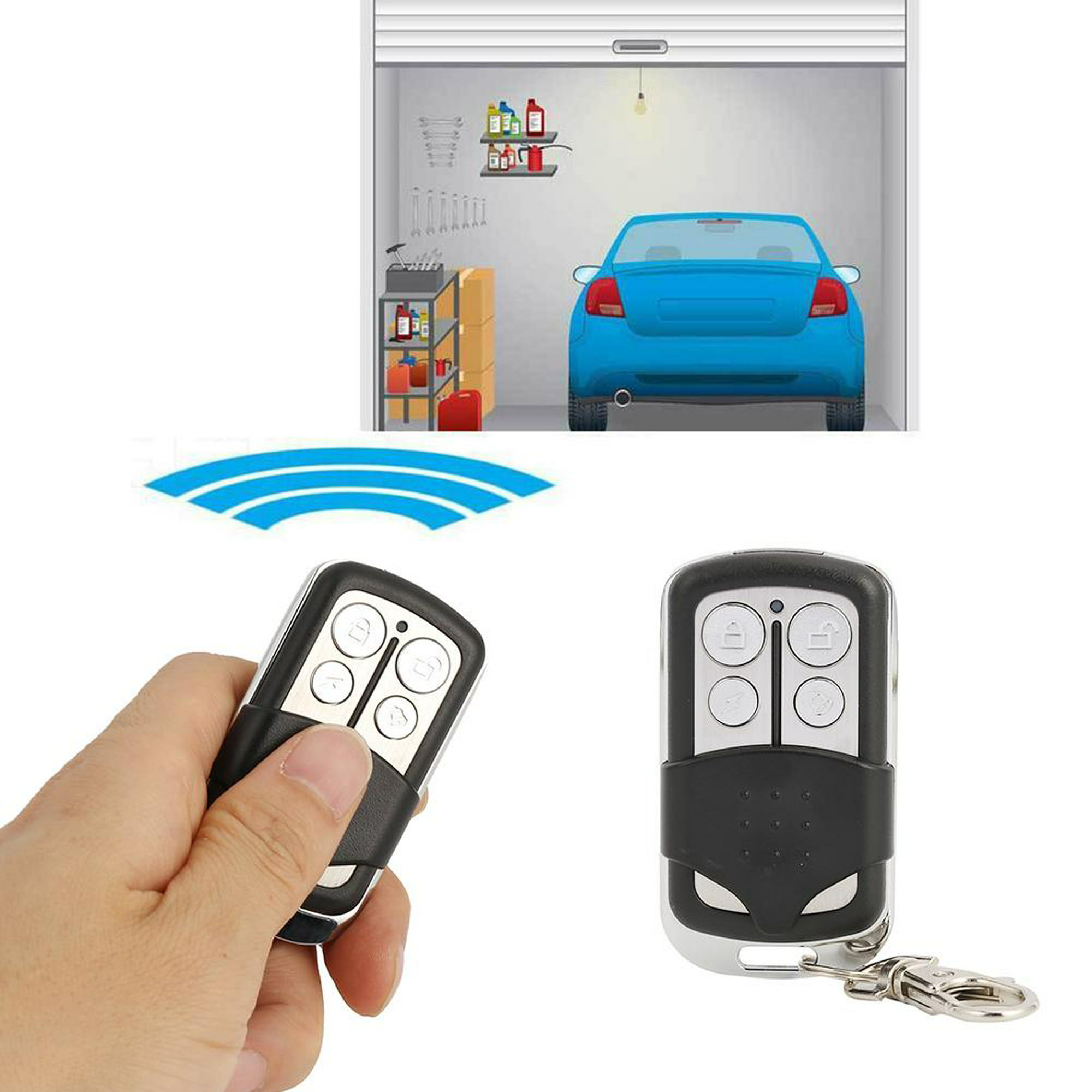 Abrepuertas de garaje para coche con interruptor inteligente de aplicación  WiFi, mando a distancia yeacher