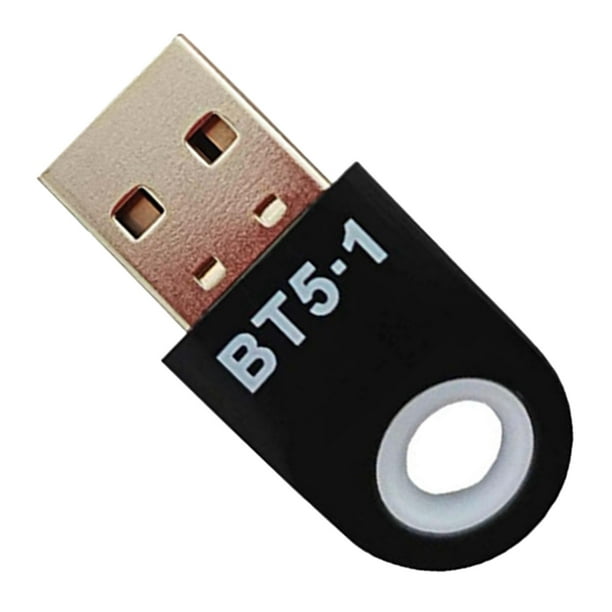 Receptor de transmisor Bluetooth USB Adaptador de receptor Bluetooth  alimentado por USB para mouse y teclado Bluetooth Auriculares Auriculares  CUTICAT Adaptador de audio inalámbrico