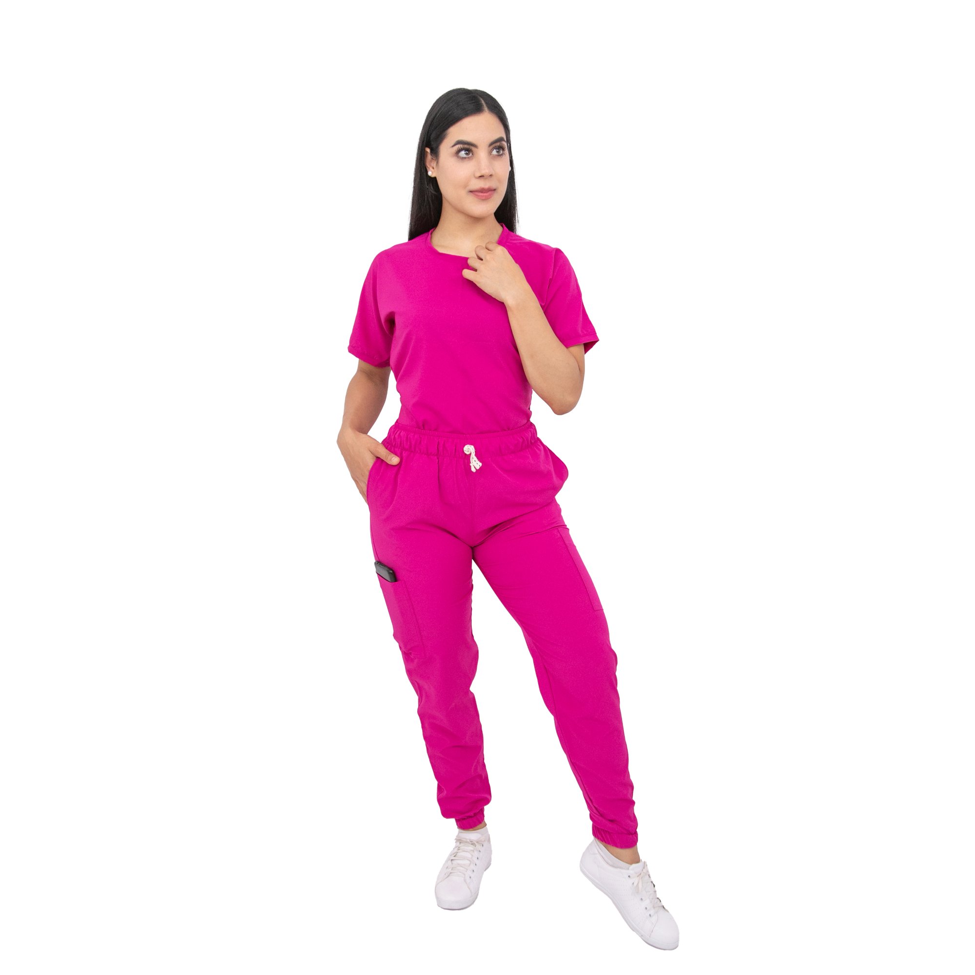 Uniforme Quirúrgico Stretch Antifluidos Mujer Scrubs Del Cupatitzio Jogger Stretch Walmart En 