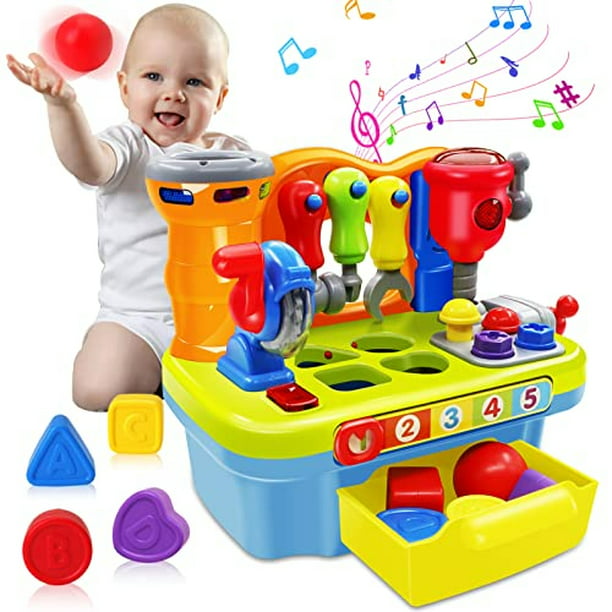 SYAOMUNLY Juguetes para bebés para niños de 2 años, niña, mesa de