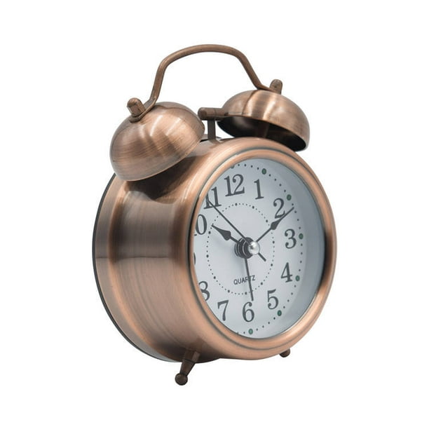 SAMI Reloj Despertador Analogico con Campana Cromado S-2036L - Guanxe  Atlantic Marketplace
