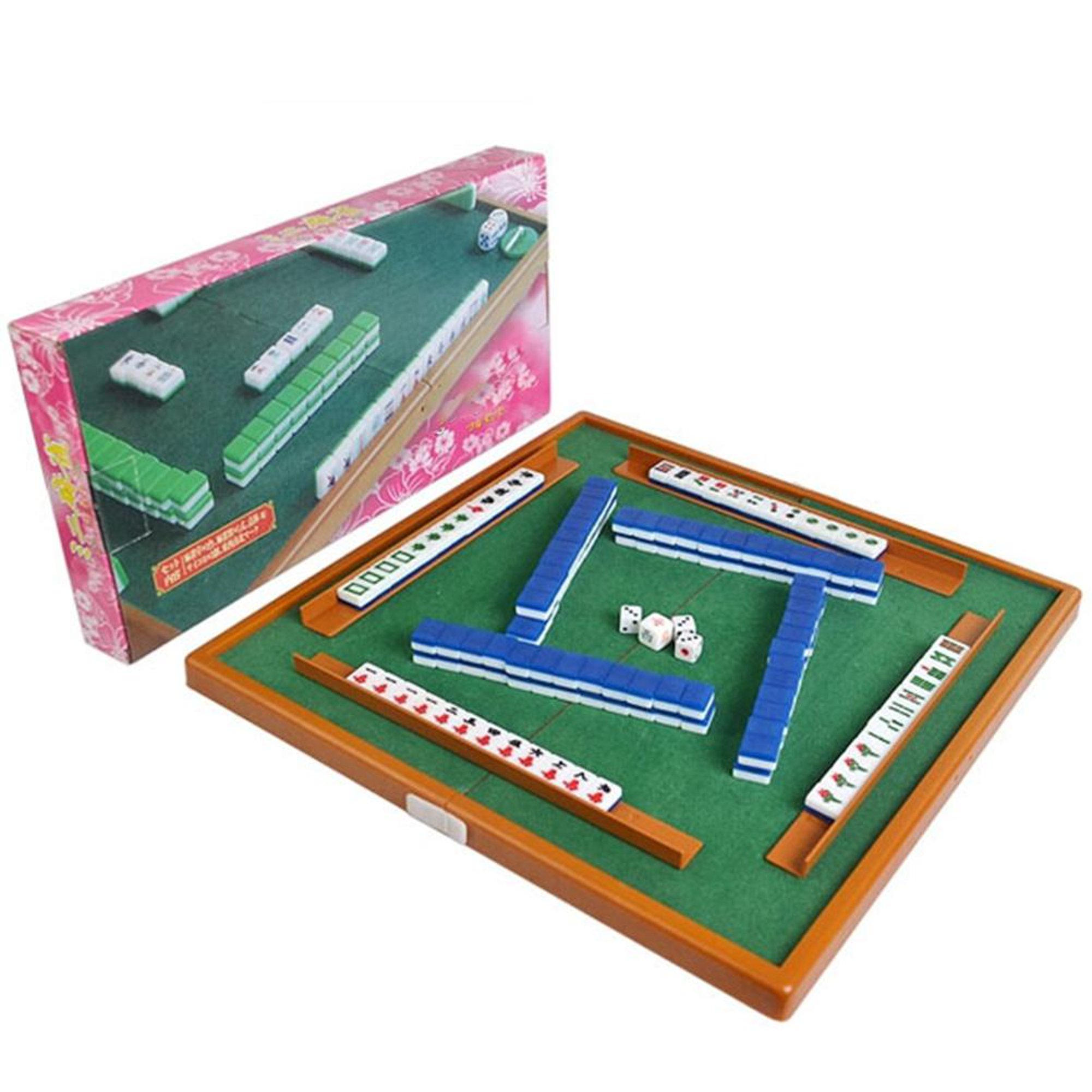 Juego de mesa tradicional chino Mahjong, juego de amigos, juego de