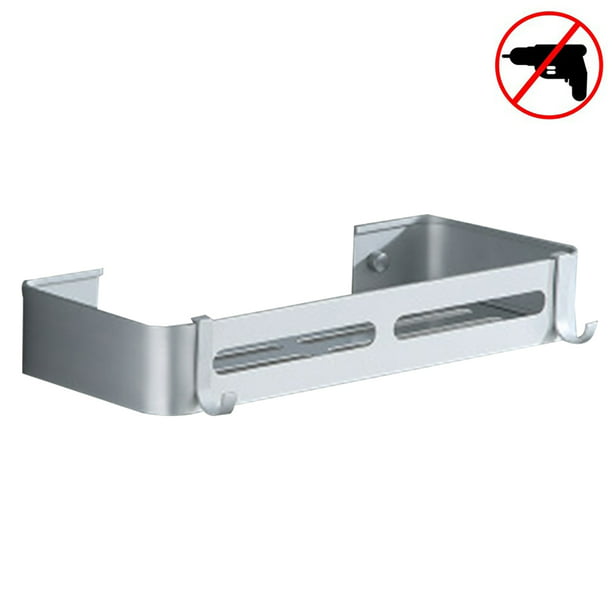 Bathroom Shelves Without Drilling RustProof Aluminum Shower Wall