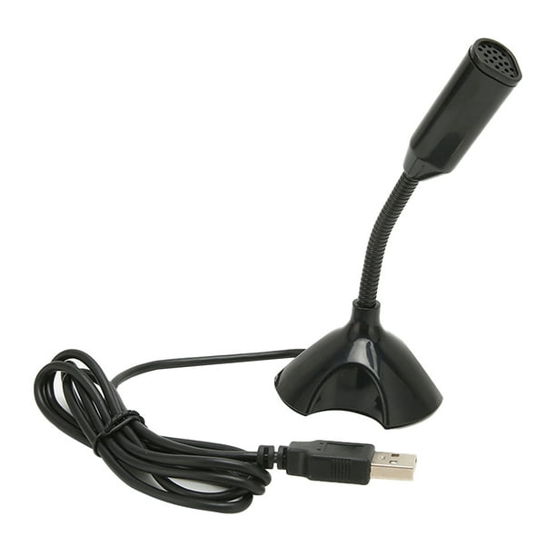 Micrófono De Escritorio USB, Condensador De Computadora Micrófono