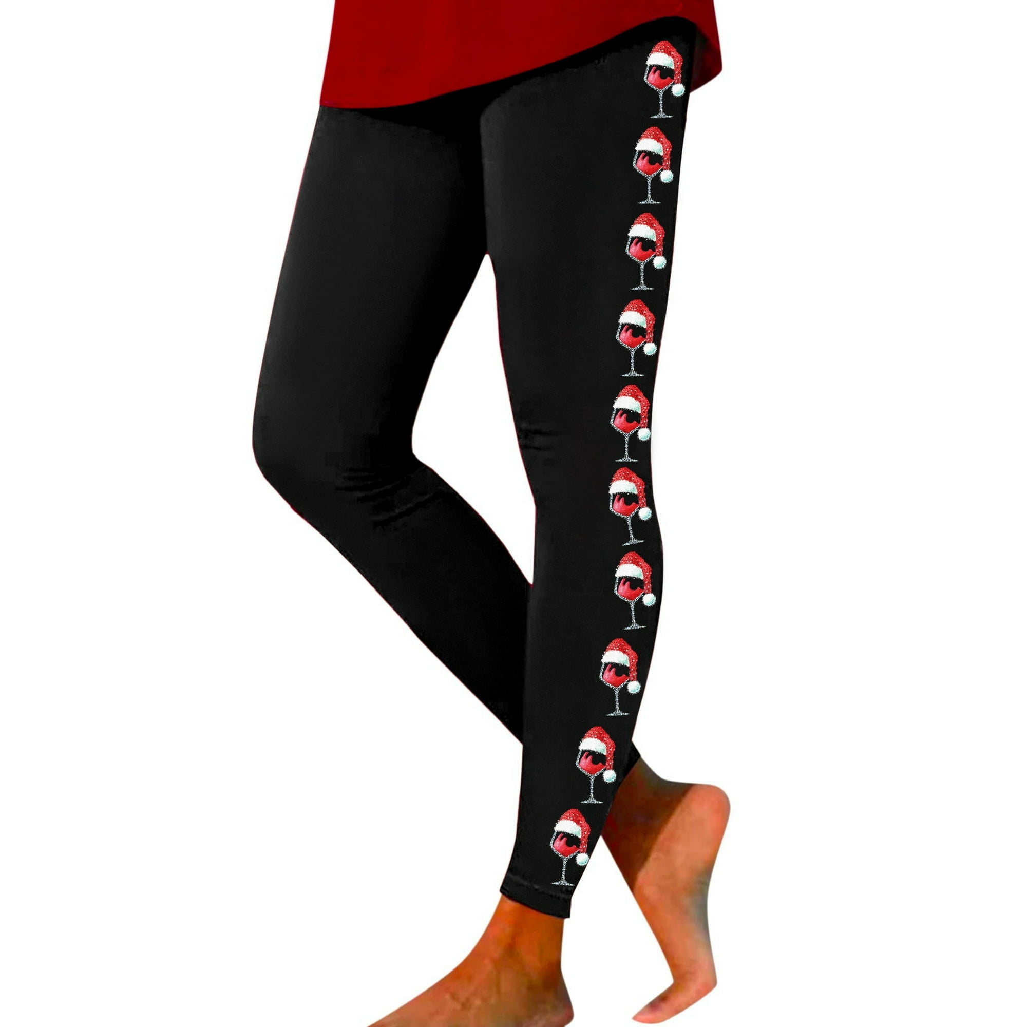  Leggings con levantamiento de glúteos para mujer, sin costuras,  cintura alta, fruncidos, pantalones de yoga para entrenamiento, gimnasio ( rojo, L), Rojo - : Ropa, Zapatos y Joyería