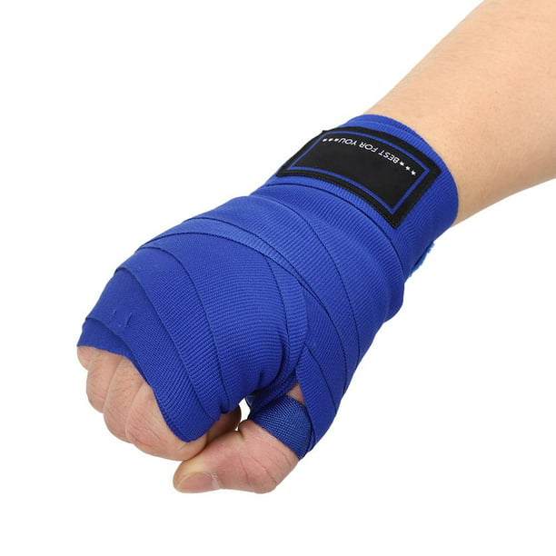Vendaje de algodón Boxeo Vendaje de muñeca Envoltura de mano Combate  Proteger Boxeo Kickboxing Envolturas de mano Entrenamiento Adulto Masculino