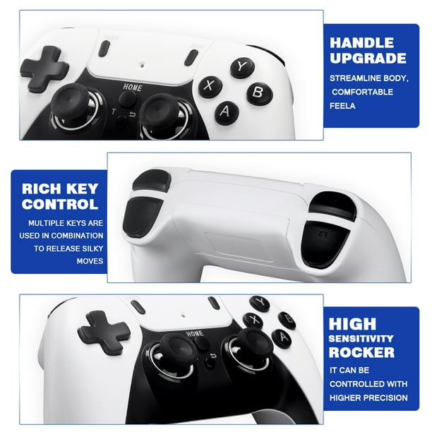 Consola Retro + 2 Controles Inalambricos estilo PS5