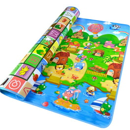  PLAY 10 Alfombra de juego de espuma para bebés, alfombra de  juego de rompecabezas, baldosas de espuma para niños, alfombra de juegos  para bebés 45 × 45 cuadrícula multicolor 9+16 piezas : Juguetes y Juegos
