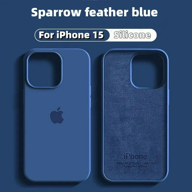 Carcasa De Silicona Líquida Precisa Para iPhone 11 12 13 14 15 Pro Max