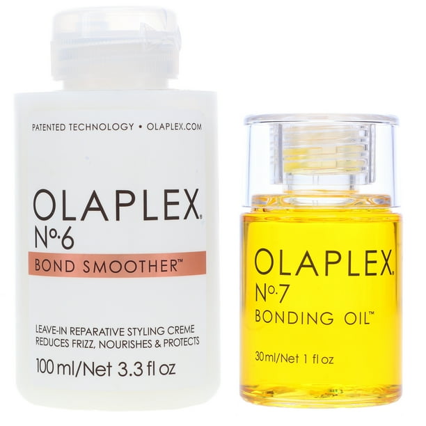 OLAPLEX No. 6 Bono m‡s suave Crema de estilo de estilo 3.3 oz y No. 7  Aceite de uni—n 1 oz combinado paquete Olaplex OLAPLEX No. 6 Bono m‡s suave  Crema de