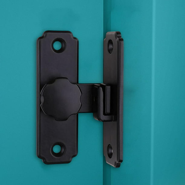 Cerradura de puerta corredera de 2 piezas, pequeño pestillo de