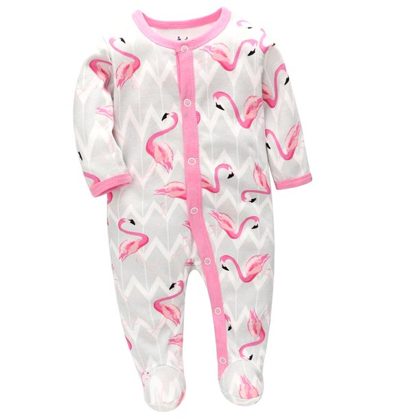 Bebé Recién Nacido Niños Niñas Durmientes Pijamas Bebés Monos / Lote  Infantil Manga Larga 0 3 6 9 12 Meses Ropa LJ200827 De 15,13 €