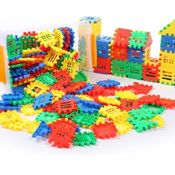Juego de 50/100 Cubos de Madera Coloridos para Creaciones DIY de Sunnimix