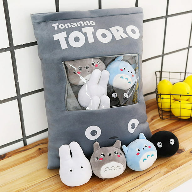 Totoro Pudding juguetes de peluche Kawaii Anime Totoro aguacate muñecos de  peluche suaves almohada bonita cumpleaños regalo del Día de San Valentín  para niñas niños xuanjing unisex