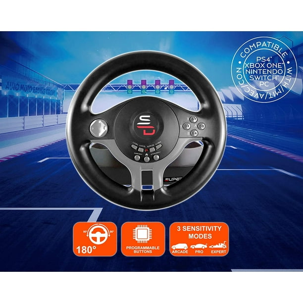  SUPERDRIVE Volante Driving Wheel SV 200 SWI/PC/PS4/XONE/PS3