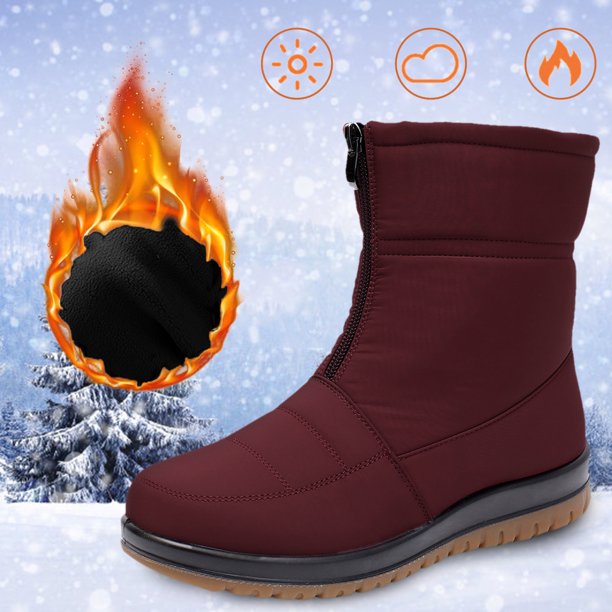 NECHOLOGY Botas Mujer Zapatos Botines mujer Botas de nieve c lidas