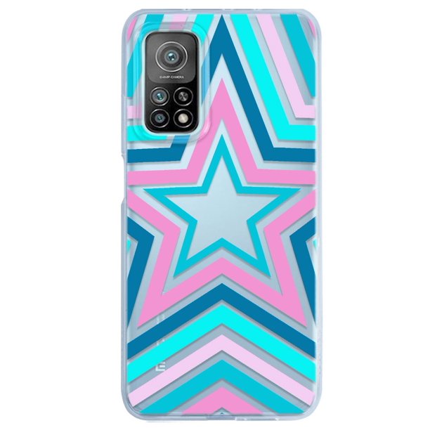 Funda Para Xiaomi Mi 10 Estrellas de Colores, Uso Rudo, InstaCase Protector  para Xiaomi Mi 10 Antigolpes, Case Estrellas de Colores