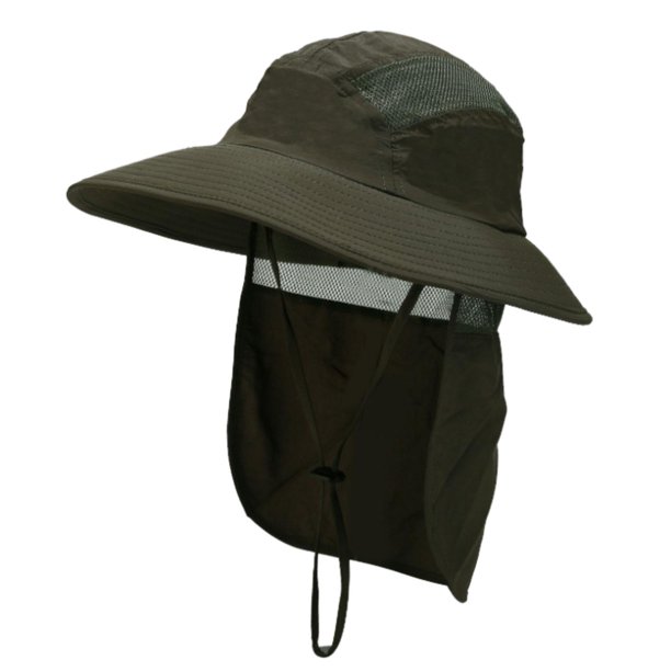 Sombrero de Sol de ala grande para hombre, malla transpirable de camuflaje,  protección solar, gorra de cubo, Plegable, portátil, pesca al aire libre,  12cm - AliExpress