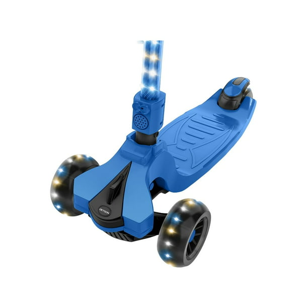  Jetson Patinete Triton de 3 ruedas (negro) - Scooter plegable  portátil de tres ruedas para niños - Diseño plegable plegable - Alta  estabilidad Seguridad inclinada para dirigir : Deportes y Actividades al  Aire Libre