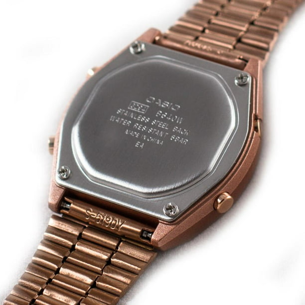 Reloj Casio Vintage para Dama Oro Rosa B640WC-5AVT Casio Vintage