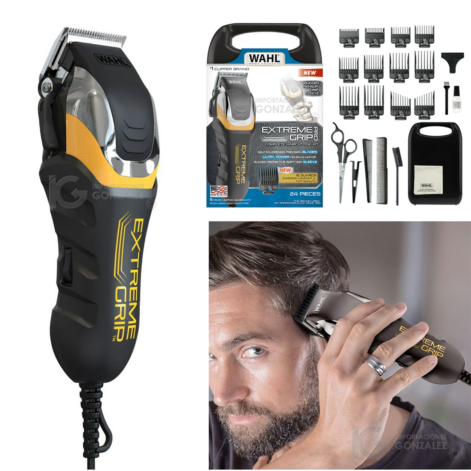 Cortapelo Profesional Wahl Extreme Grip Motor Ultra Power — OfertaYa