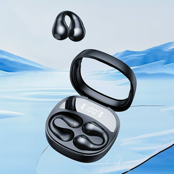  Auriculares con clip para la oreja Bluetooth 5.3 con