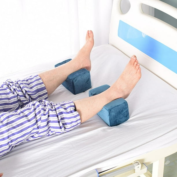  Saluaqui 2 almohadas de apoyo para elevador de pies, cojín  antiescaras para tobillo, almohadilla elevadora para reposa piernas para  pacientes ancianos postrados en cama, soporta el tobillo para evitar : Salud