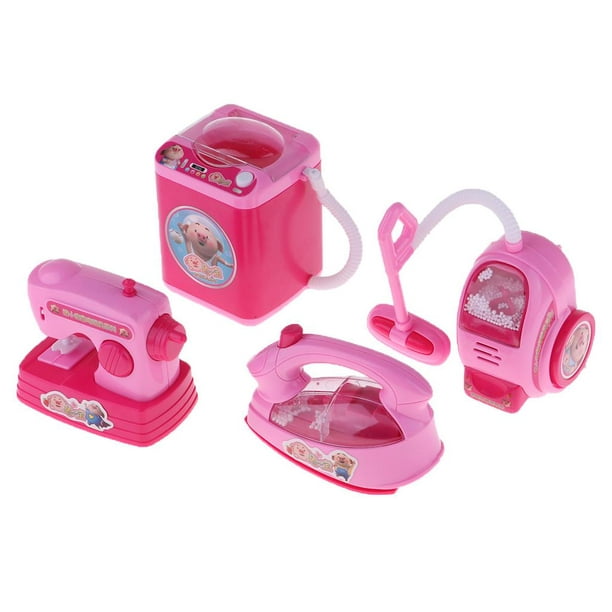 Juguete de aspiradora para , mini aspiradora rosa, de limpieza para ,  electrodomésticos de juguete para , , B B CUTICAT Aspiradora para niños
