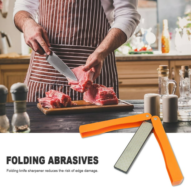 Afilador de cuchillos, afilador de cuchillos eléctrico de doble cara,  afilador de herramientas de cocina fácil de usar, máquina de afilar  cuchillos