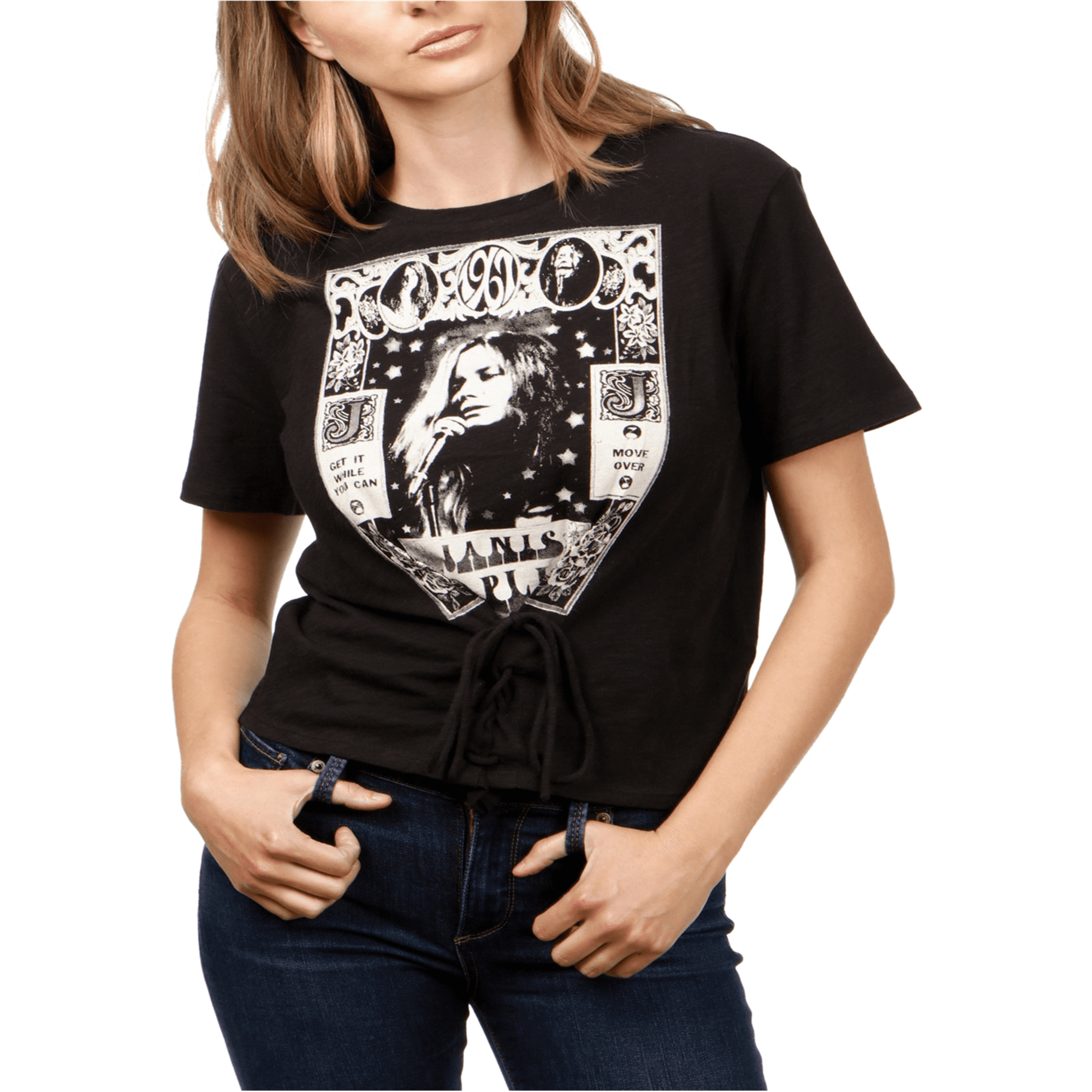 Foto de Camiseta Manga Longa Lucky Brand Meninas - Conforto Com Estampa Glitter