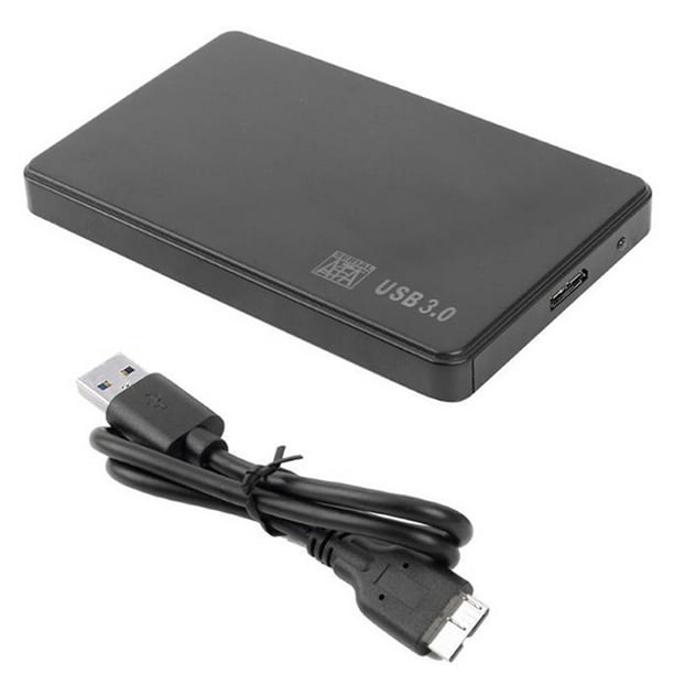 Sata a USB3.0 Caja de disco duro de 2,5 Caja de disco duro externo con cable USB Caja de disco duro USB3.0 Speravity EL3351-02B Walmart en línea