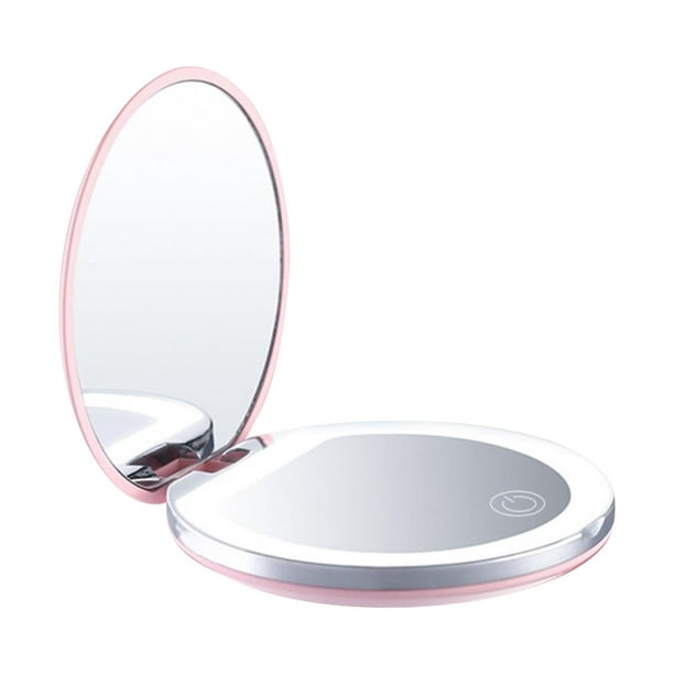 10 piezas espejo de mano pequeño espejo pequeño espejo redondo portátil  espejo de maquillaje de viaje para viajes