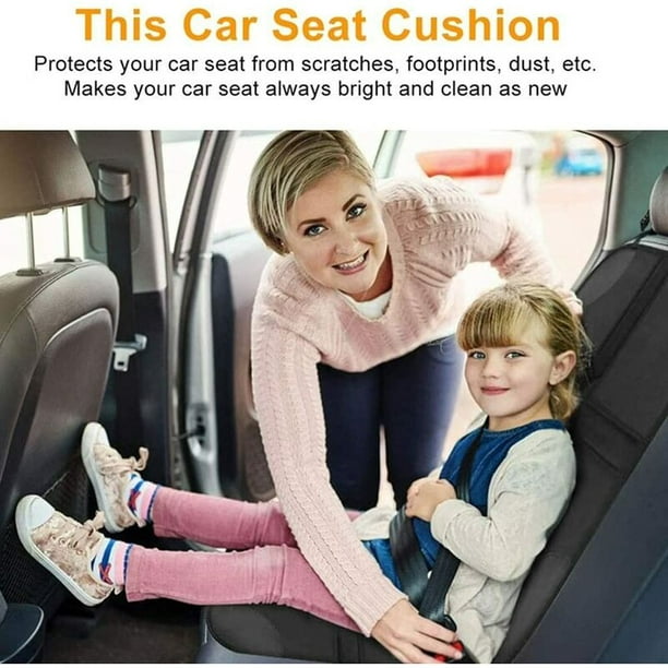 Protector de asiento de coche, protectores de asiento de coche de coche  grande para silla de coche de niño