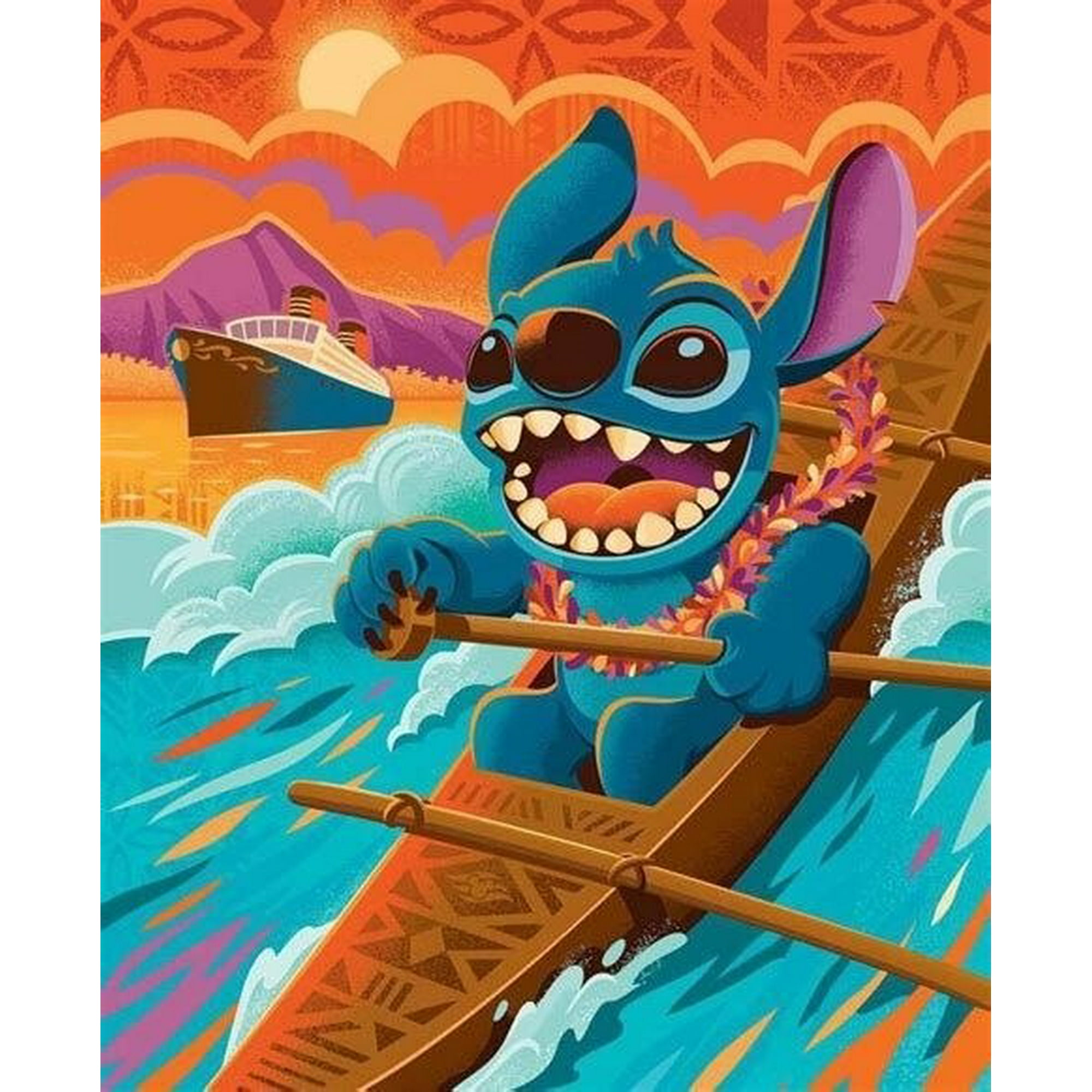 Acryl Stitch Bailando Lilo & Stitch Disney Acrílico — El Bastión Del Sur