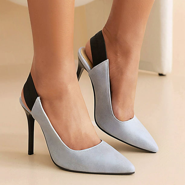 Estados Unidos galón Colectivo Zapatos de mujer Sandalias con banda elástica Zapatos de tacón cómodos e  informales Tacones de aguja Wmkox8yii nm2859 | Walmart en línea