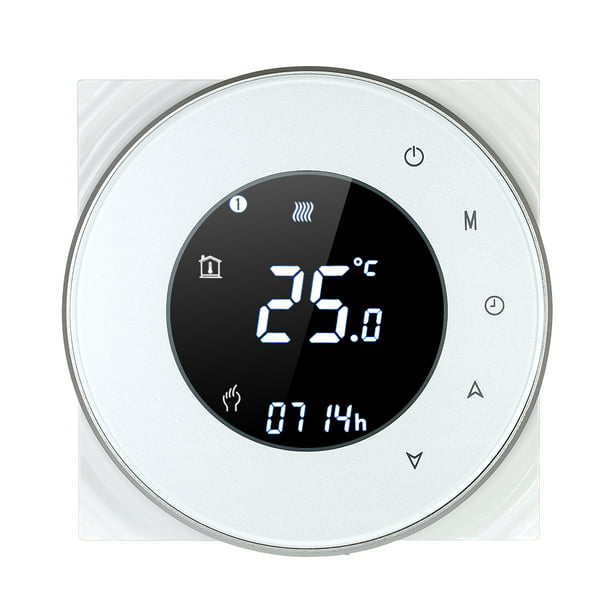 Termostato WIFI, termostato de caldera, compatible con  Alexa, APP  Tuya Smart Life, caja de instalación incluida