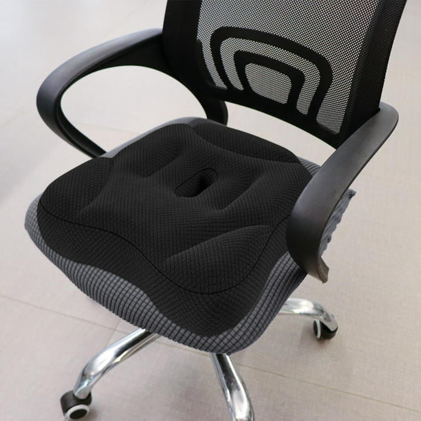 Cojines para sillas de oficina Cojín de asiento transpirable suave  multifunción para gris Cola Almohadilla para sillas