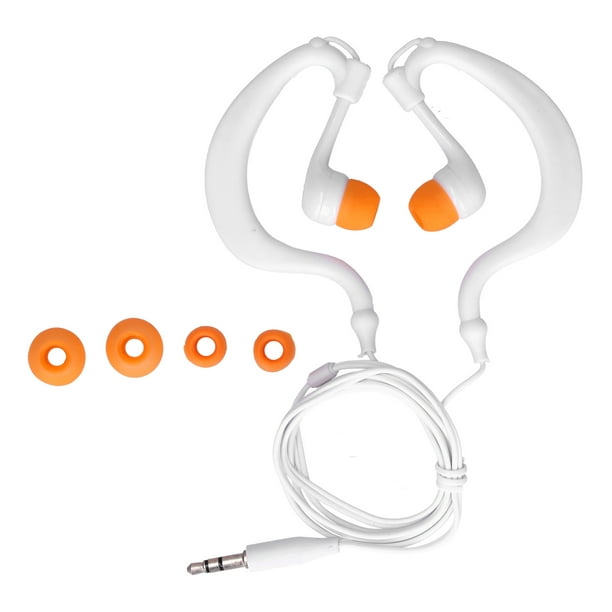 Auriculares para natación, auriculares para natación con conector de 3,5  mm, auriculares de conducci NikouMX