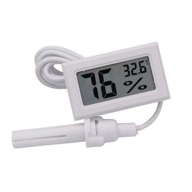Termómetro / higrómetro con sonda externa de temperatura