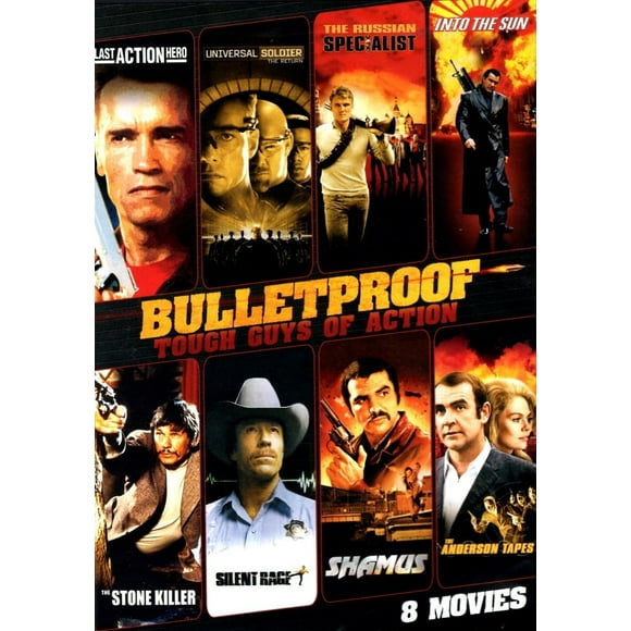 bulletproof tough guys of action 8 films peliculas dvd mill creek dvd