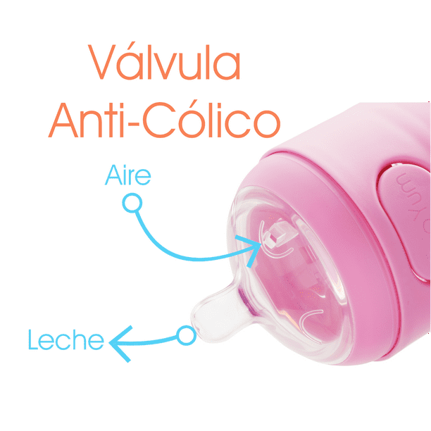 Set Biberones Anticolicos Philips Avent 9oz/260ml Rosa 3pz