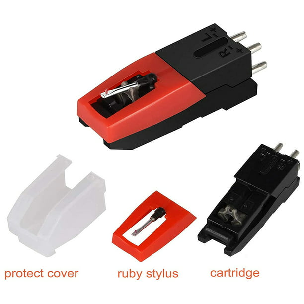 Aguja Stylus iCT-05 RS, Crosley, Crown, ION USB, Power Play, tocadiscos iLP