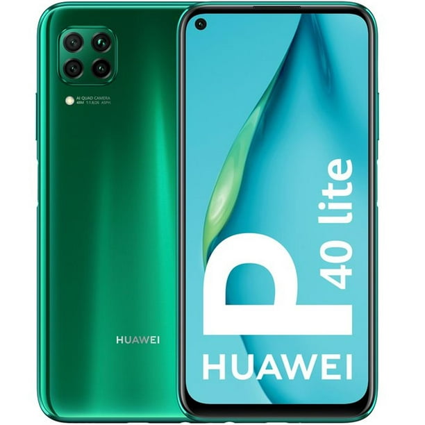 Celular HUAWEI P40 Lite 6GB 128GB Octa Core Verde Huawei P40 Lite