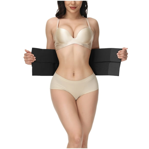 Faja moldeadora de barriga para mujer entrenador de cintura plana vientre  bajo vendaje
