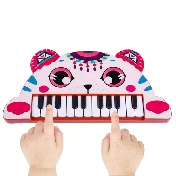 Piano De Juguete Para Niñas Rosa Con Microfono Regalos Para Niñas Ninas  Calidad
