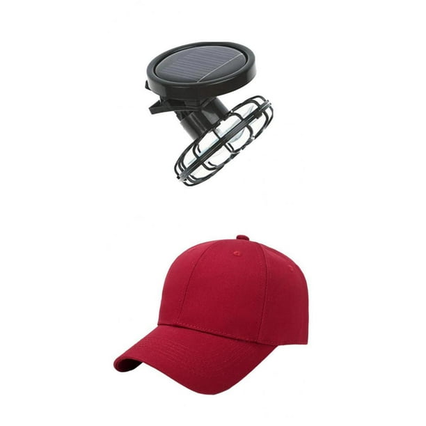 Sombrero con ventilador solar y gorra de béisbol para viajes portátiles de  verano B Baoblaze Refrigeración al aire libre del mini ventilador